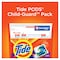Tide Laundry Detergent, Bag, Pods, Spring Meadow, 140 PK PGC 89261 - alternate 6